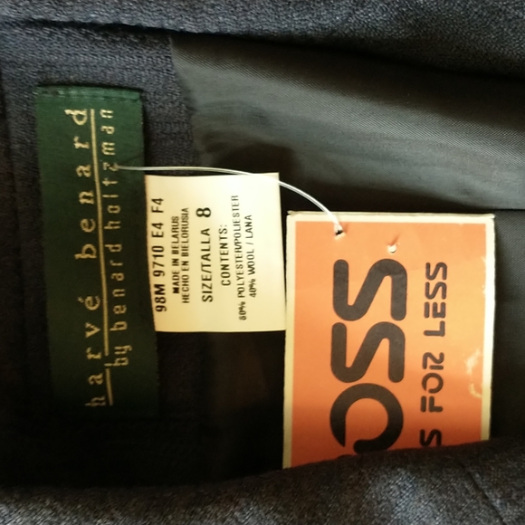 NWT Harve Benard Blue Women's Skirt Suit - Picture 11 of 11